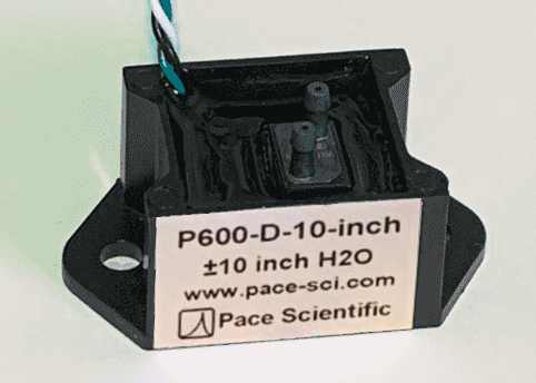 P600 Differential Air Pressure Sensor for Pace Data Loggers