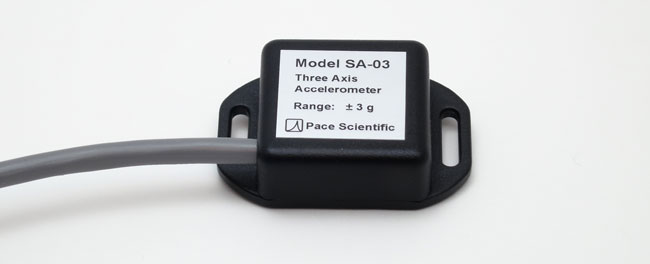 Three axis accelerometer, 5v powered, voltage output